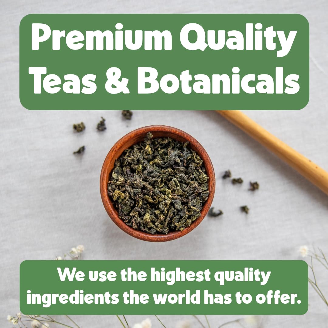 Heavenly Tea Leaves Organic Black Lavender Loose Leaf Tea, 4 oz., Strong & Brisk, Great for Hot or Iced Tea, Naturally Caffeinated