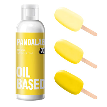 Yellow Oil Based Food Coloring for Chocolate, Candy Melts, Donuts, Strawberries, Frosting, Cake, Professional Edible Dye for Bak