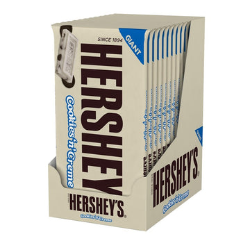 Hershey'S Holiday Cookies 'N' Crme Candy Bars, 6.5 Ounce (Pack Of 12)
