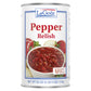 LeGout Pepper Relish, Vegetarian, Add to Sauces, Dressings, 3 Lbs (Pack of 6)