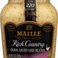 Maille Mustard Rich Country Dijon, 7 Oz, Pack of 6 - Gourmet Condiment