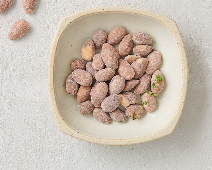HBAF Korean Seasoned Almonds, Wasabi Flavor, 210g (7.4 oz) Pack