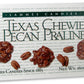 Lammes Candies Texas Chewie Pecan Praline 16Oz Caramel Pecans Pralines Boxes Individually Wrapped Chewies