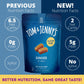 Tom & Jennys Sugar Free Soft Caramel Candy with Sea Salt and Ginger Powder, 2.9 Ounce, Keto Friendly, Low Net Carb