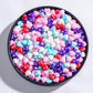 Valentine'S Blue Heart Sprinkles,Cake Sprinkles,Cookie Sprinkles,Sugar Pearl, Edible Candy Pearls For Cake 130G 4.6Oz Cupcake De