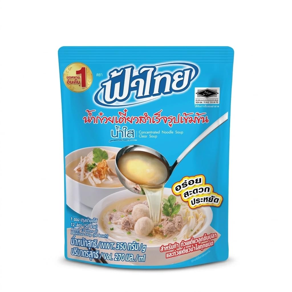 ?????? Clear Noodle Soup Base Concentrate - Savory and Refreshing Broth for Pho and Noodle Soups, 350g