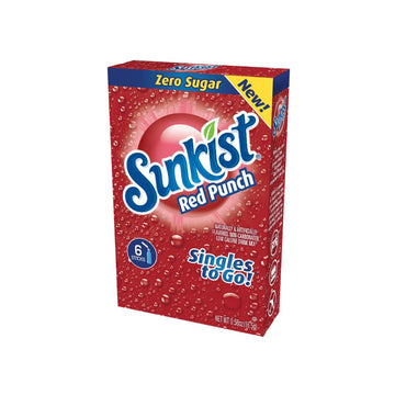 SINGLES TO GO! Fruit Punch Variety Pack (Sunkist, & Starbust) (3 of each) Variety Pack