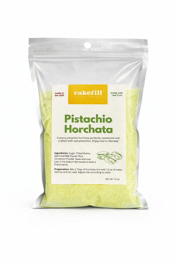 Cakefill Pistachio Horchata  Instant Beverage Mix  14 Ounce
