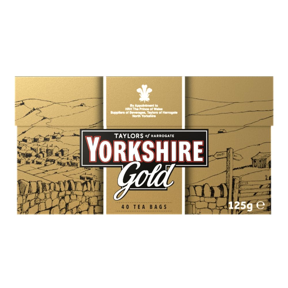 Taylors Of Harrogate Yorkshire Gold  40 Teabags