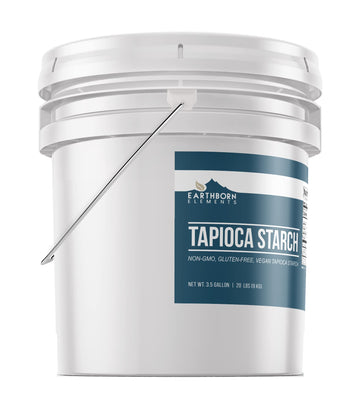 Earthborn Elements Tapioca Starch (3.5 Gallon) Resealable Bucket, Thickener