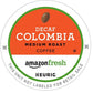 AmazonFresh Decaf Colombia Medium Roast K-Cups, 80 Count, Compatible with Keurig Brewer