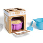 Goliath Tasty Tinies Bake Shop Vanilla Cake Mix Kit with Pink Pop Sprinkles & Pink Vanilla Frosting | Bake & Decorate 2 Real Min