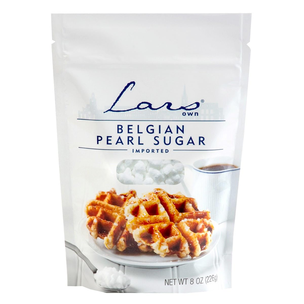 Lars Own Belgian Pearl Sugar, 8 Ounce (Pack of 2)