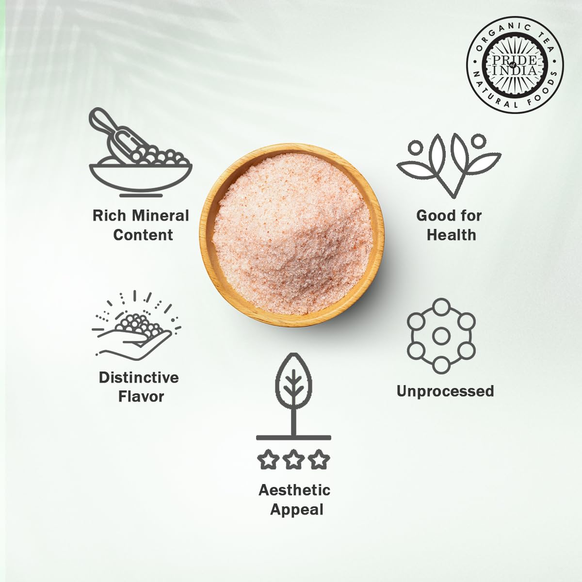 Pride Of India - Dark Himalayan Pink Salt - Enriched w/ 84+ Natural Minerals, Fine Grind 1 Pound (16 oz) Dual Sifting Jar - Easy