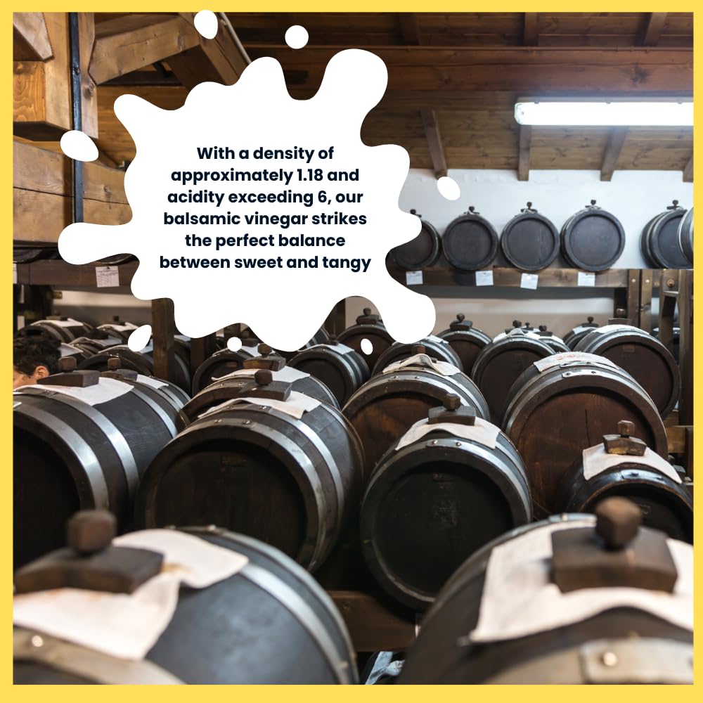 L'Oro Del Sud Ultra Premium,''Gold Label'' 8 Year Aged Balsamic Vinegar Of Modena, Igp Certified, Mariella, Make Your Own Glaze,