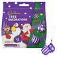 Cadbury Milk Chocolate Christmas Tree Decorations, 72G (Pack Of 6)
