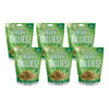 Fresh Gourmet Crispy Dillies Pickle Flavored Fried Cucumbers | 3.5 Ounce, Pack of 6 | Low Carb | Crunchy Snack and Sandwich Topp