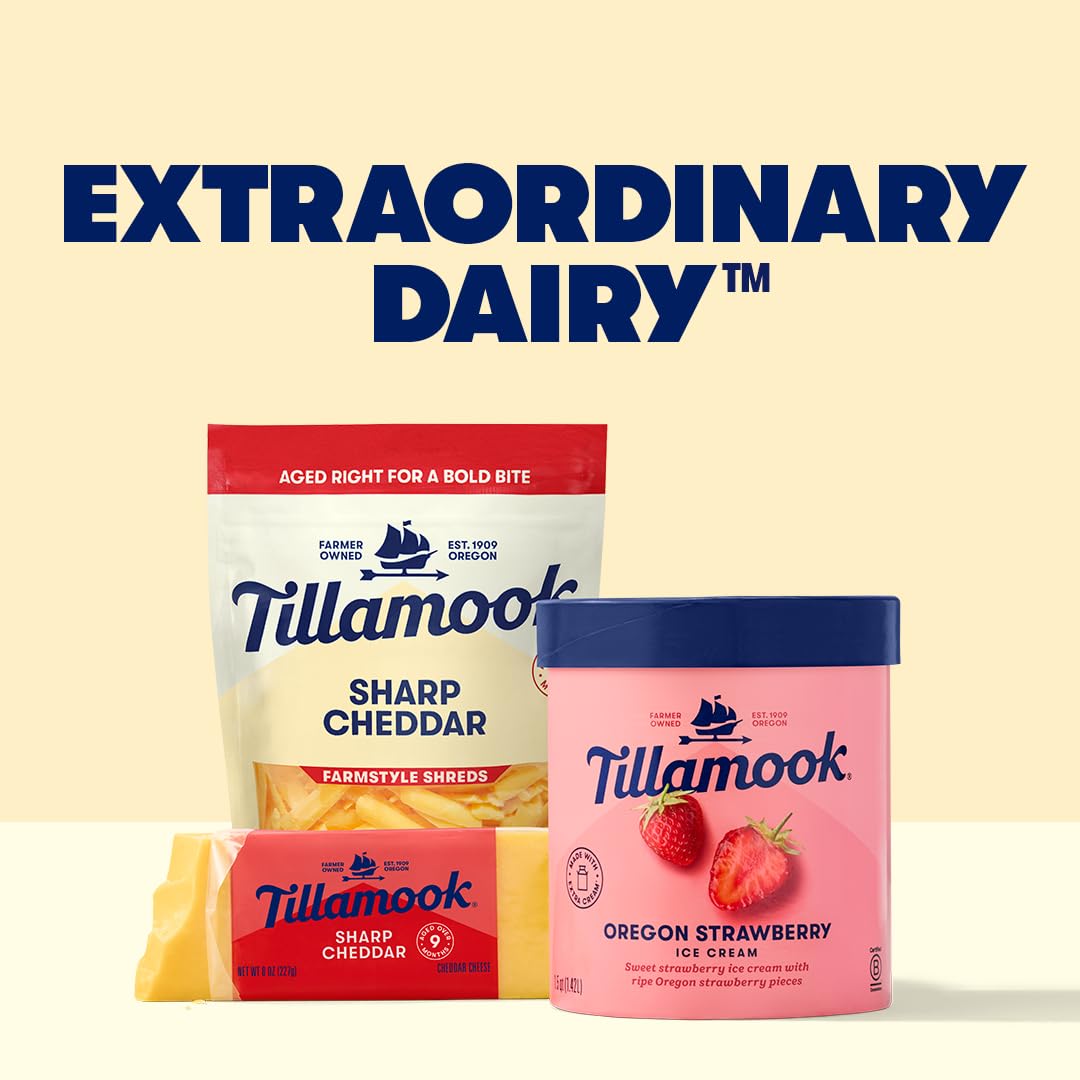 Tillamook, Mexican 4 Cheese Blend Shredded Cheese, 8 oz