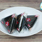 Myungga Onigiri Nori Sushi Rice Ball Triangle Seaweed Wrappers 100 Sheets(50Sheets X 2Pack)