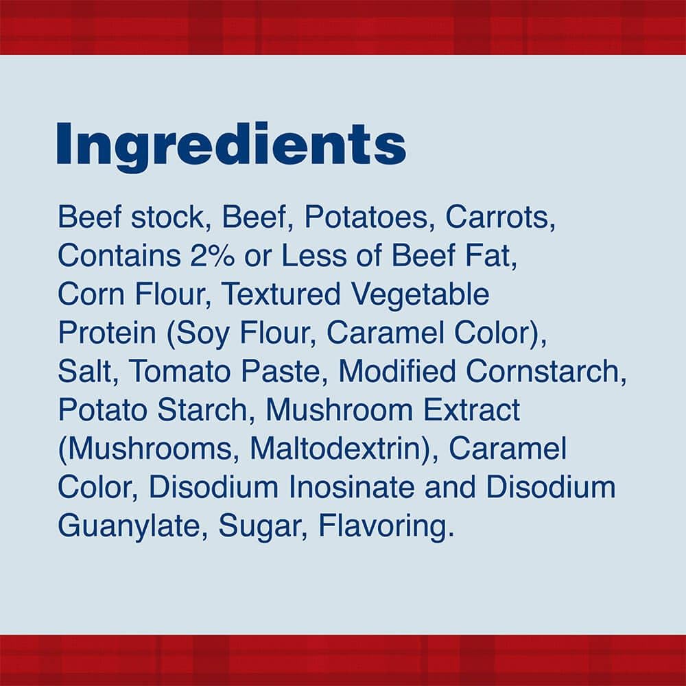Dinty Moore Beef Stew, Fully Cooked & Gluten-Free, 15 oz (12 Pack), 10g Protein