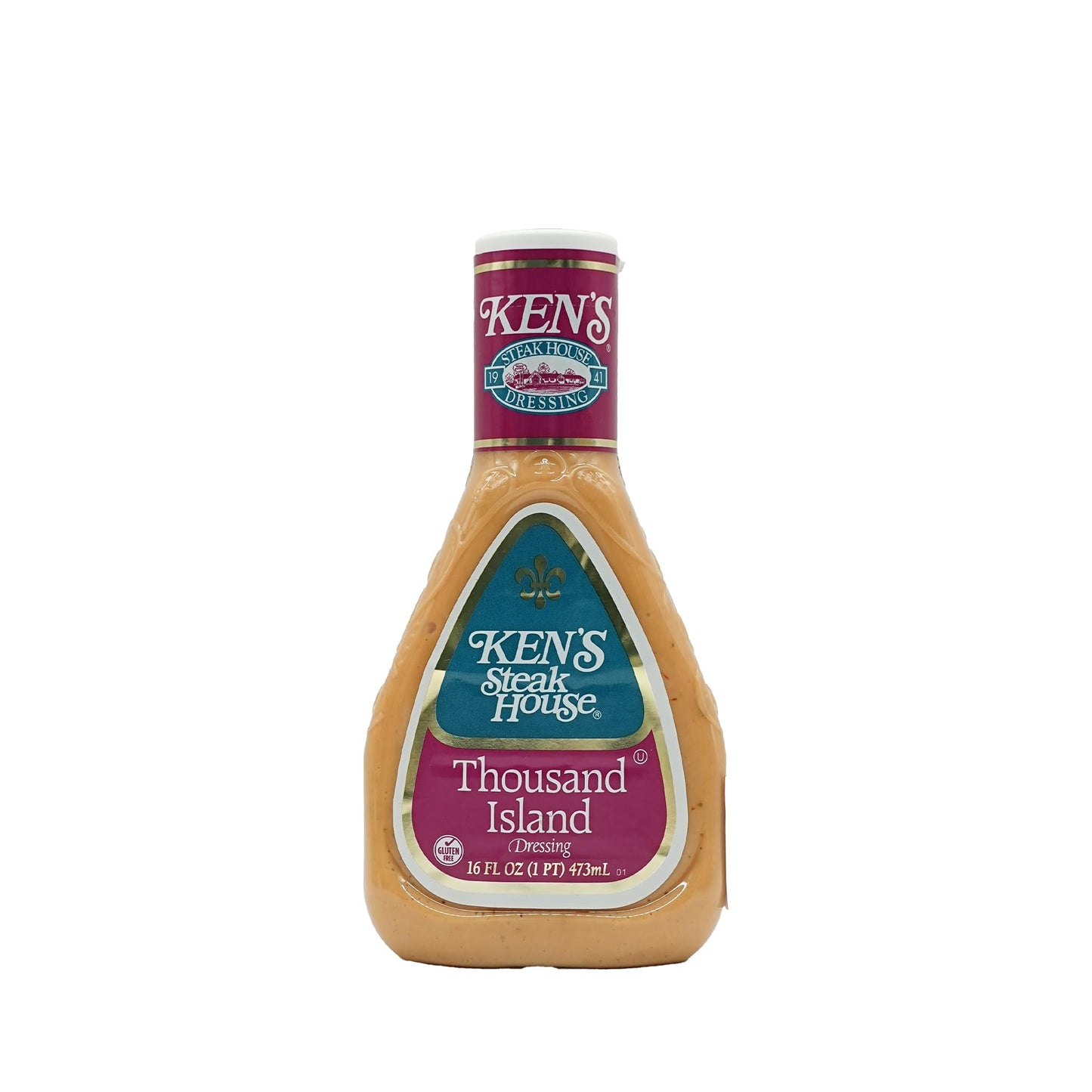 Kens Foods 1000 Island Sald Dressing, 16 Fl Oz