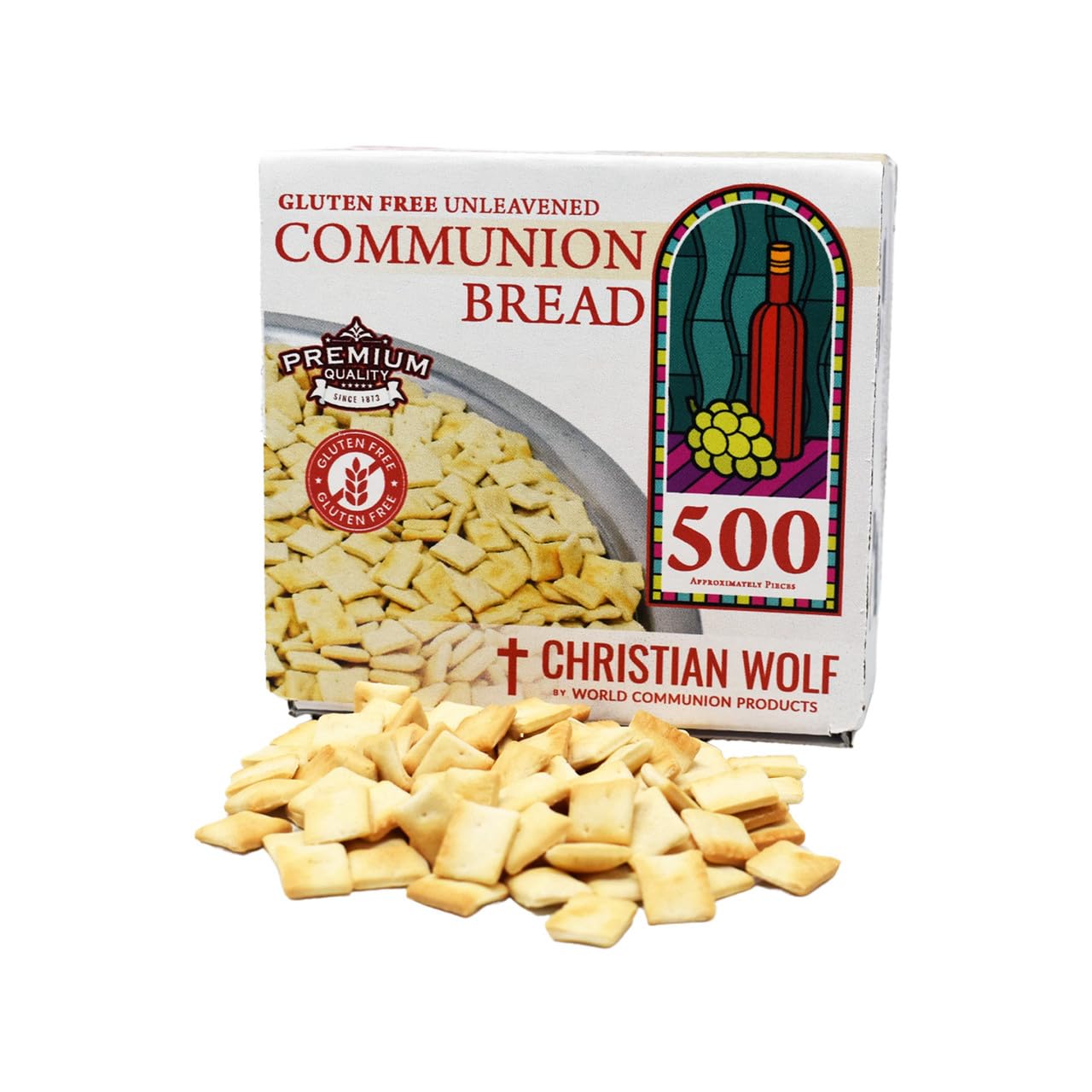 Unleavened Gluten Free Bread For Communion (500 Pieces)