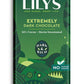 Lily's Extremely Dark Chocolate Bar, 85% Cocoa, Stevia Sweetened, No Added Sugar, Keto Friendly, 2.8 oz, 4-Pack, Gluten-Free, Non-GMO
