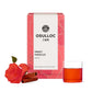Osulloc Sweet Hibiscus (Lemon & Cinnamon flavor), Decaffeinated Herbal tea, Relaxing Fruit Blended Hibiscus tea, Premium Tea bag