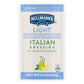 HELLMANNS Light Italian Salad Dressing Sachets, Gluten Free, No Artificial Flavors, 1.5 oz, Pack of 102