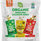 Go Raw Organic Sprouted Snacking Seeds - 15 Pack