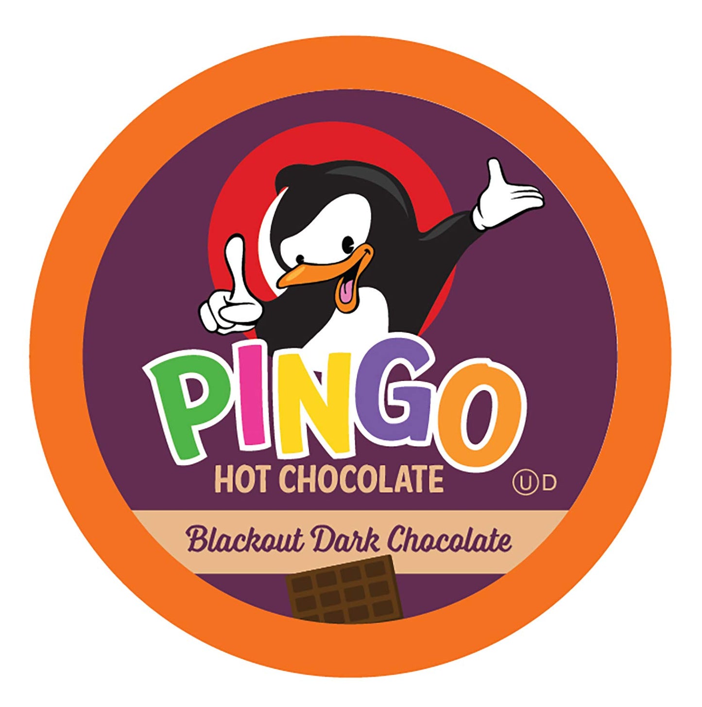Pingo Dark Hot Chocolate Pods for Keurig K-Cup malt-inspired  Blackout  40 Count
