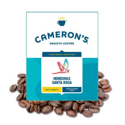 Camerons Coffee Roasted Whole Bean Coffee, Honduras Santa Rosa, 4 Pound