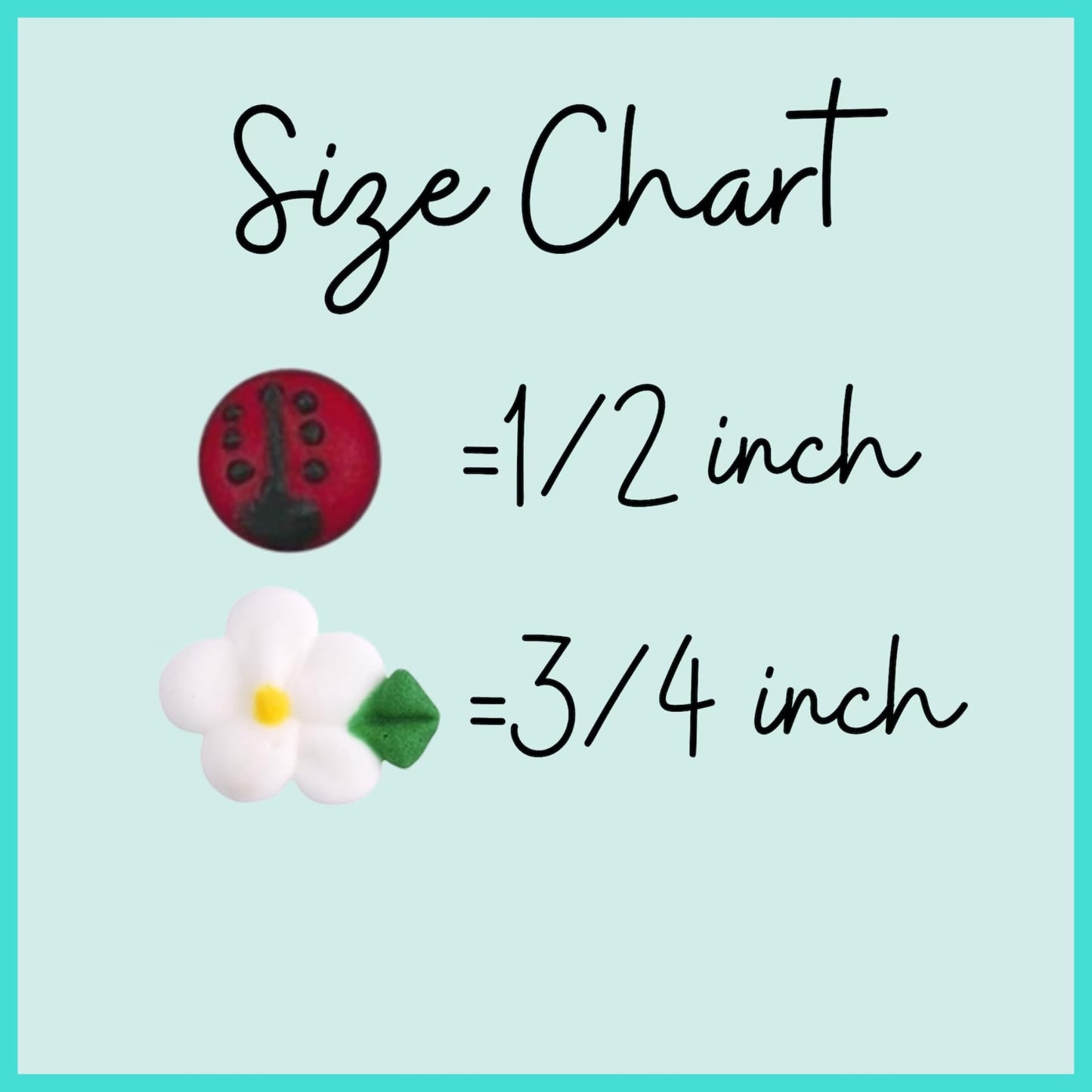 Icing Ladybugs And Daisies | Edible Decorations | Mini Icing Ladybugs & White Sugar Daisies | Spring Cake Toppers | Simply Sucr