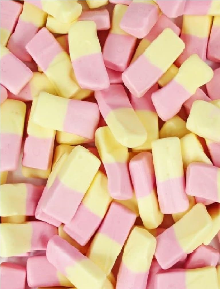 Swizzels Squashies Rhubarb & Custard Sweets, 120g Pack, 14.9 x 2.3 x 16.99 cm