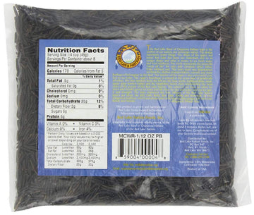 Red Lake Nation Wild Rice - 100% All Natural, 12 Count (Pack of 1)