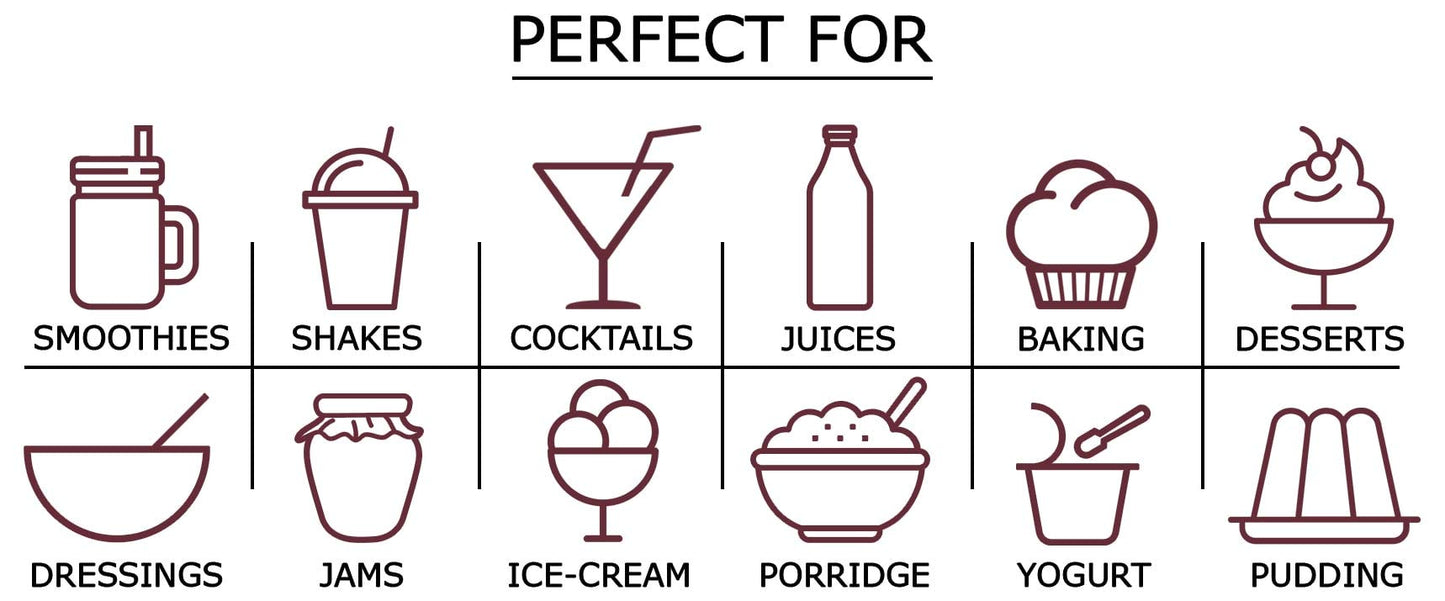 Food to Live Organic Maqui Berry Powder, 2 Pounds - Non-GMO, Raw, 100% Pure, Vegan Superfood, No Added Sugar, Bulk, Rich in Iron