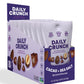 Daily Crunch, Cacao and Sea Salt Sprouted Almond, Minis (1.5oz, Pack of 8)- Sprouted and Dehydrated for a Unique Crunch, Keto Fr