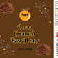 Pearl Honey Spreads - Organic Cacao Chocolate Flavored Creamed Raw Honey - Chemical Free, Soy Free & 100% Natural Raw Honey | 8.