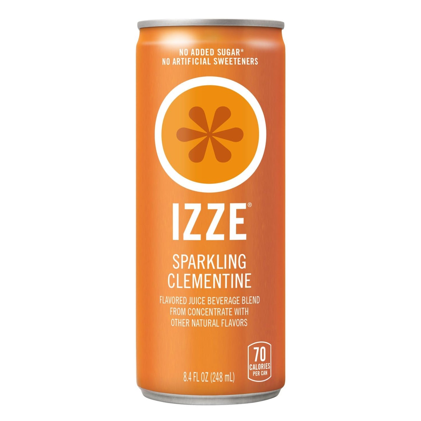 IZZE Sparkling Juice, 4 Flavor Dawn Variety Pack (Mango, Clementine, Strawberry, Pomegranate), 8.4 Fl Oz Can (Pack of 24)