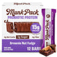 Munk Pack Keto Protein Bars | 15g Protein, 1g Sugar, 4g Net Carbs | Vegan | 12 Count