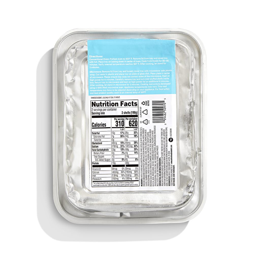 365 by Whole Foods Market Cheese Stuffed Shells, 14 OZ