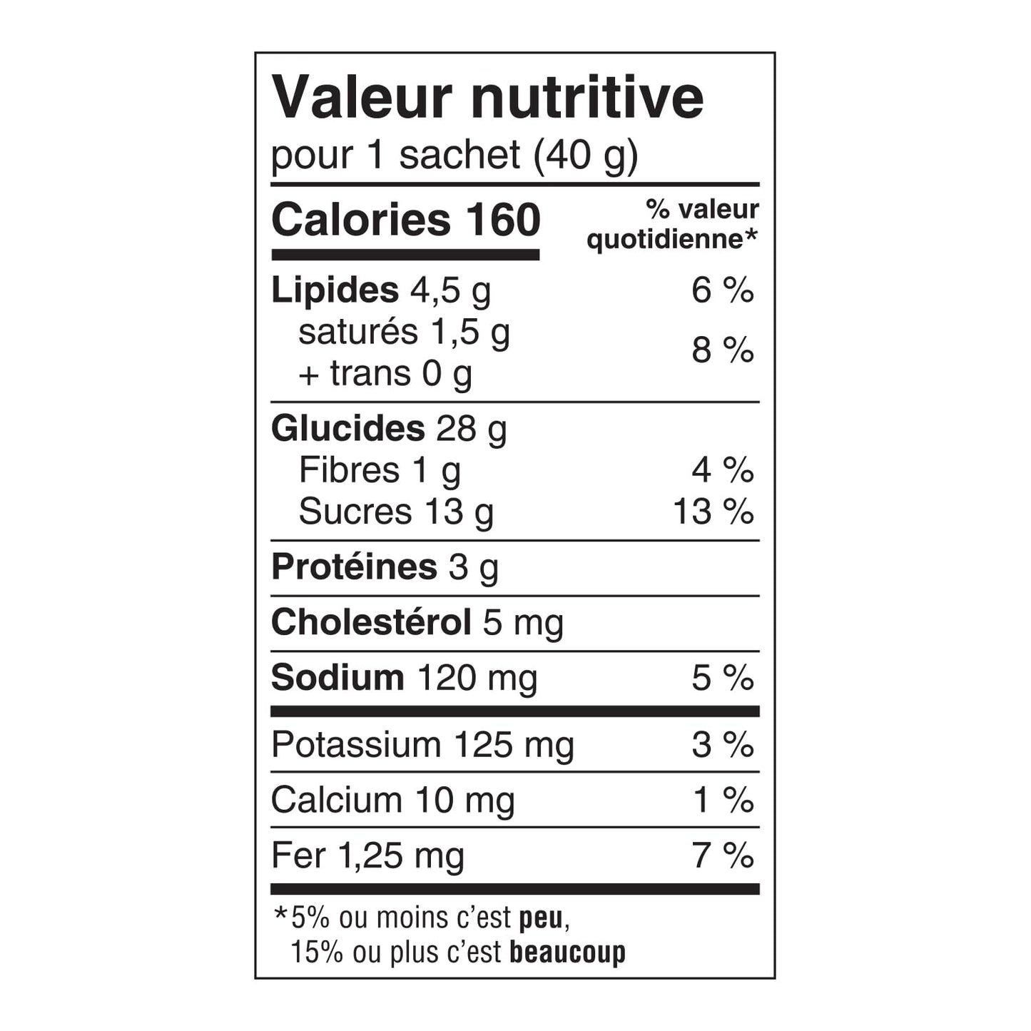 Dare Bear Paws Brownie Cookies, 6 Pouches per Box - 240g/8.5 oz., Box (Imported from Canada)