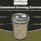 Brf Jars Brown Rice Flour Mushroom Substrate