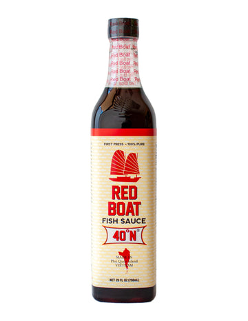 Red Boat Fish Sauce | enhanced 40N fish sauce sustainably made with just two ingredients in Vietnam | Keto  Paleo  & Whole 30 friendly | Gluten and sugar free with no preservatives | 25fl oz. plastic PET bottle