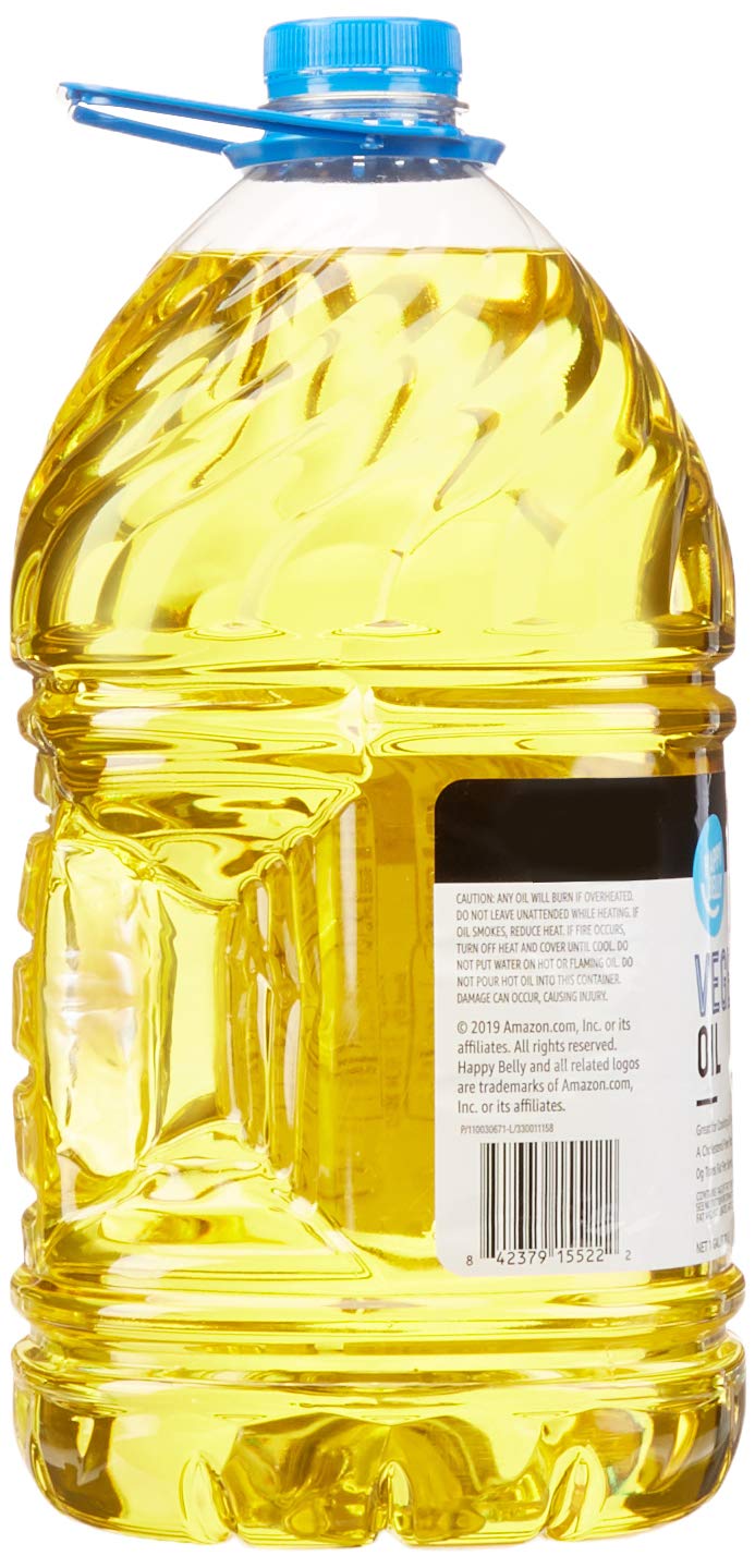 large online retailer Grocery Vegetable Oil - 128 Fl Oz (Pack of 1) - Previously Happy Belly, Packaging May Vary