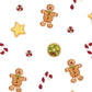 Gifts of Gourmet Hand-Crafted 14 Piece Chocolate Gift Basket - Medium, Gingerbread Men