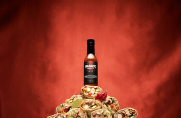 Bravado Spice Garlic and Arbol Moruga Scorpion Hot Sauce, Gluten Free, Vegan, Low Carb, 5 Fl Oz Bottle