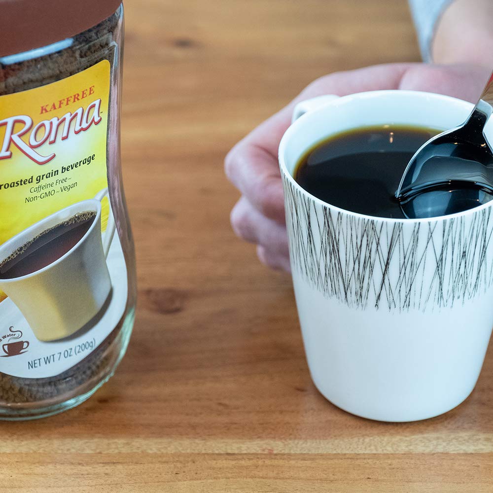 Kaffree Roma Plant-Based Coffee - Original Flavor - 7 oz (Pack of 1) - Non-GMO