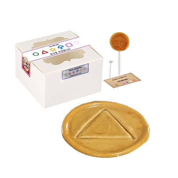 BBOP-GI Korean Street Kids' Sugar Cookie - Symbol Clear Challenge [?? BBOP-GI] K-Drama S. Suvivel Game - Triangle (1, Triangle)