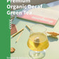 Hyntmyt Organic Decaffeinated Green Tea Bags, Usda Organic Decaf Green Tea, Fresh & Smooth Taste, Unsweetened, 120 Count